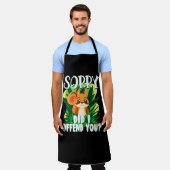 Tablier Désolé De Vous Avoir Offensé ? (Porté)