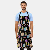 Tablier Desserts colorés amusants (Porté)