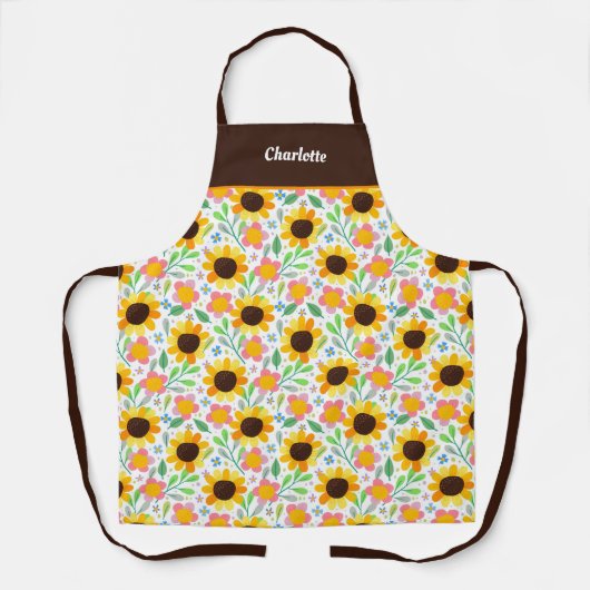 Tablier Desserts Sweets Pink Apron (Recto)