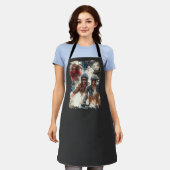 Tablier Dessin aquarelle MotoBikers (Porté)