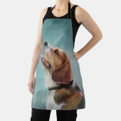 Tablier Dessin Beagle de chien (Insitu)