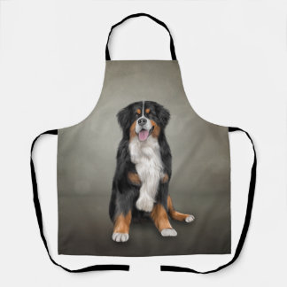 Tablier Dessin Bernese Mountain Dog