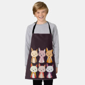Tablier Dessin coloré Fox (Porté)