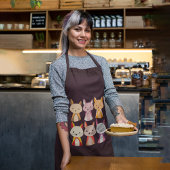 Tablier Dessin coloré Fox