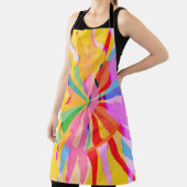 Tablier dessin créatif Abstrait, arrière - plan coloré. (Insitu)