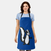 Tablier Dessin de caricature  (Porté)