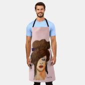 Tablier Dessin de fille (Porté)