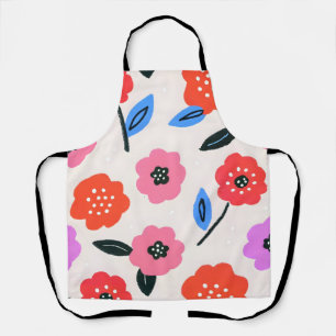 Tablier dessin de fleurs de Han