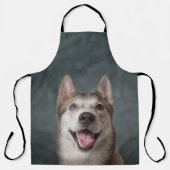 Tablier Dessin de Husky (Recto)