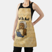 Tablier Dessin de Owl Be Bach Funny Owl (Insitu)