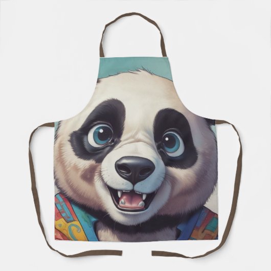 Tablier Dessin de Panda (Recto)