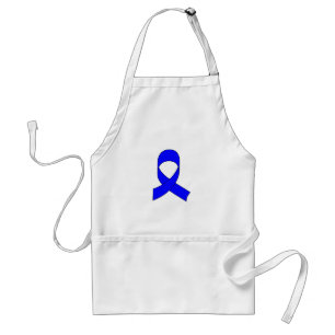Tablier Dessin de ruban bleu