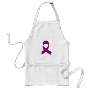Tablier Dessin de ruban violet