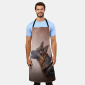 Tablier Dessin du berger allemand (Porté)