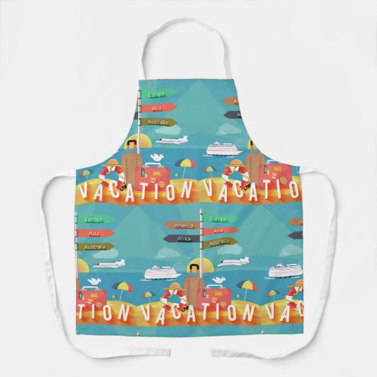 Tablier Destinations de vacances (Recto)