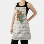 Tablier Deux anges de Noël - Décalage victorien Religieux (Insitu)