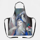 Tablier Deux dame et une colombe, Marie Laurencin (Recto)