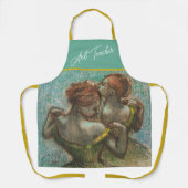 Tablier Deux Danseurs, Demi-Longueur, Degas Art (Recto)