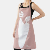 Tablier Deux femmes noires de l'art Abstrait (Insitu)