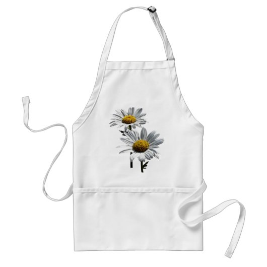 Tablier Deux marguerites sous le soleil (Devant)