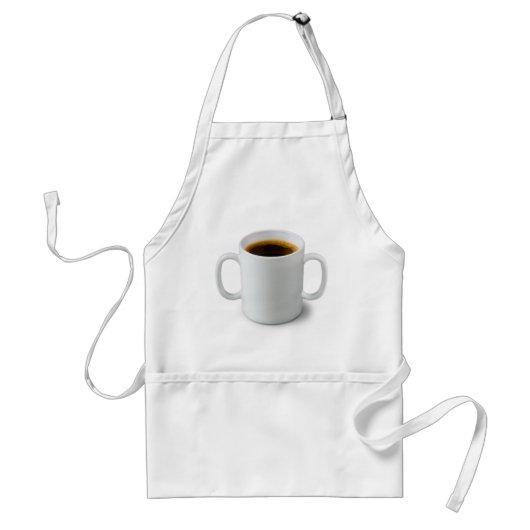 Tablier Deux Mug à main (Devant)