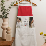 Tablier Deux photos | Happy Valentines Day |<br><div class="desc">Deux photos | Happy Valentines Day |</div>