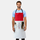 Tablier Deux photos | Happy Valentines Day | (Porté)