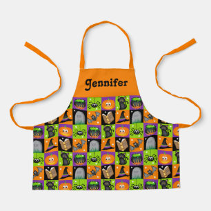 Tablier d'Halloween personnalisé pour les enfants