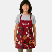 Tablier d'Halloween personnalisé pour les enfants (Insitu)