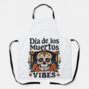 Tablier Día De Los Muertos Vibes Oaxaca Jour des Morts
