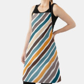 Tablier Diagonale à bandes multicolores (Insitu)