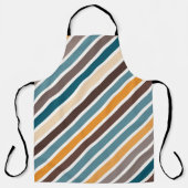 Tablier Diagonale à bandes multicolores (Recto)