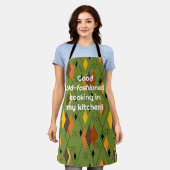 Tablier Diamants atomiques des années 1970 (Porté)