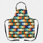 Tablier Diamants de couleur claire (Recto)