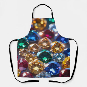 Tablier Diamants De Couleurs Diverses