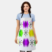 Tablier Diamants et Starburts (Porté)