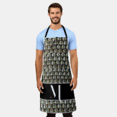 Tablier Diamants, pierres gemmes motif de bijoux (Porté)