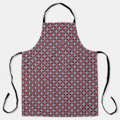 Tablier Diamants Rétro Et Étoiles Apron (Recto)