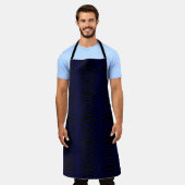 Tablier Diamond Eyes Moderne Pop Art Abstrait (Porté)