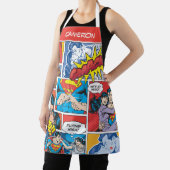 Tablier Diapositives Love Comic - Couleur (Insitu)