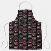 Tablier Dice Dice Pink Black Bunco (Recto)