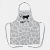 Tablier d'icône de méthane de vache (Recto)