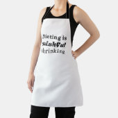 Tablier Dieting is Wishful Shrinking Apron (Insitu)