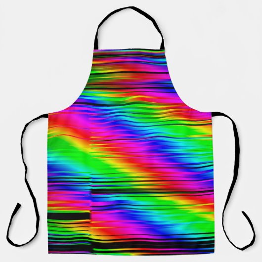 Tablier Digital effects. Multicolor abstract background. C (Recto)