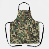 Tablier Digital Woodland Military Camouflage Pattern (Recto)