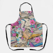 Tablier d'illustration de fichier de livre chic Sh (Recto)