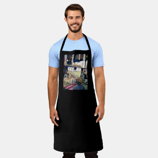 Tablier Dimensions de curiosité (Porté)