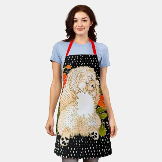 Tablier d'impression BINDI MINGSIE (Porté)