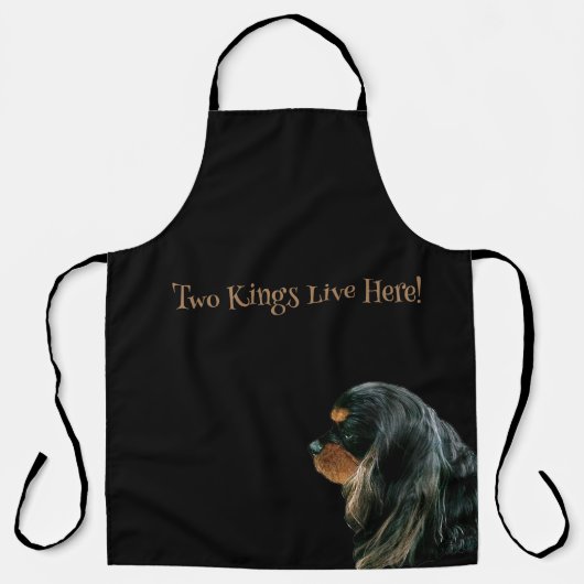 Tablier d'impression Cavalier King Charles Spaniel (Recto)