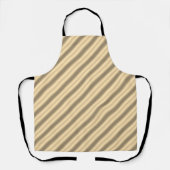 Tablier D'Impression Diagonale D'Or Classique (Recto)